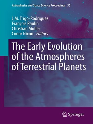 cover image of The Early Evolution of the Atmospheres of Terrestrial Planets